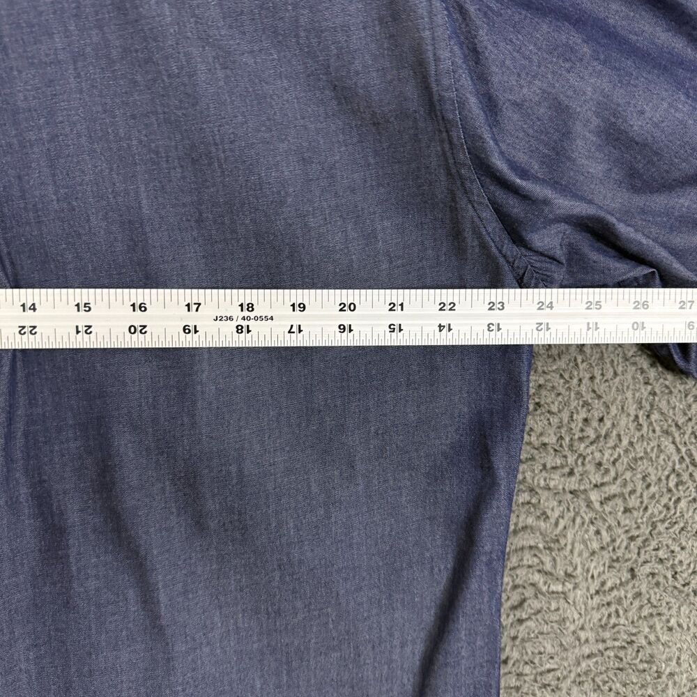 Brooks Brothers Navy Blue Button-Down Casual Shirt - Picture 10 of 13